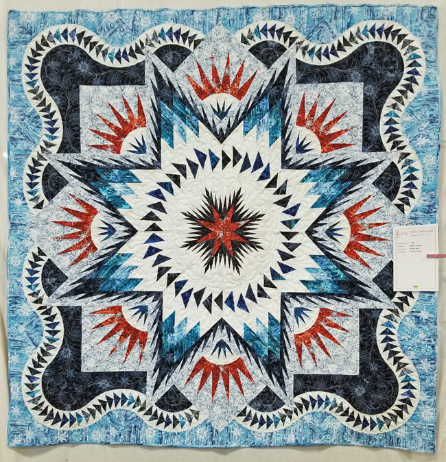 Valley Quilt Guild (Yuba City) Show 2018Red and White! Quilt Skipper