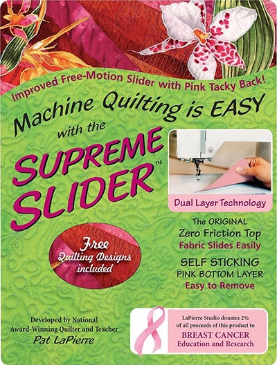 Supreme Slider 8 x 11-3/4 by The Gypsy Quilter